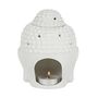 White Buddha Head Oil Burner, thumbnail 5 of 6