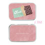 Personalised Valentine's Secret Reveal Pink Gift Tin, thumbnail 2 of 7