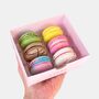 Vegan Signature Macarons Gift Box Of Six, thumbnail 1 of 11