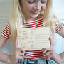 Personalised Wooden Postcard, thumbnail 4 of 5