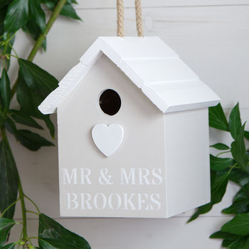 Personalised Heart Birdhouse, 3 of 7
