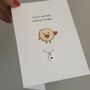 Sterling Silver Jammie Dodger Charm Bracelet Card Gift, thumbnail 1 of 5