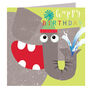 Laser Cut Elephant Birthday Card, thumbnail 2 of 5