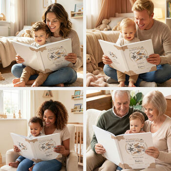 Baptism Keepsake Gift Book Personalised For Baby, 2 of 12