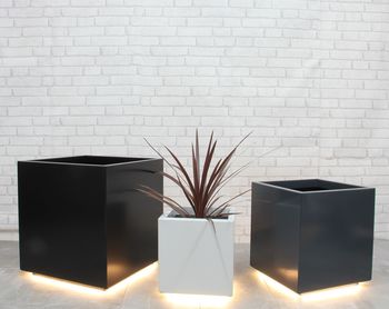 Cube Garden Planter With LED Lights, 2 of 4