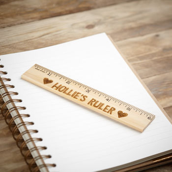 Personalised Wooden Ruler, 3 of 4