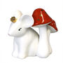 Personalised Mouse And Mushroom Money Box, thumbnail 4 of 4