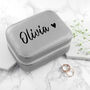 Personalised Silver Travel Jewellery Case, thumbnail 1 of 2