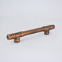 Aged Copper Vintage Pull T Bar, thumbnail 1 of 4