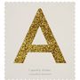 Giant Gold Sparkle Letter Stickers, thumbnail 2 of 5