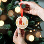 Couple's Or Baby's First Christmas Bear Family Bauble, thumbnail 4 of 11