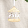 Metallic Baby Details Carousel Christmas Decoration, thumbnail 1 of 2