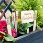 Personalised Set Of Five Herb Garden Plant Markers, thumbnail 1 of 3