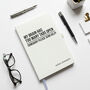 Personalised A5 My Brain Has Too Many Tabs Notebook, thumbnail 1 of 9