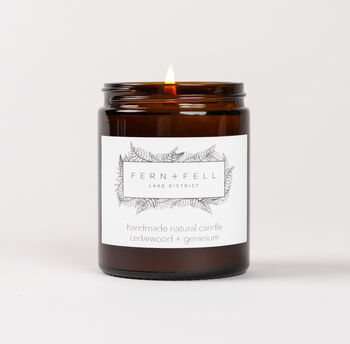 Luxe Spa Days Cedarwood + Geranium Candle, 4 of 4