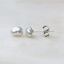 Mini Dot Keshi Pearl Stud Earrings, thumbnail 1 of 3