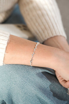 Through Thick And Thin Silver Plated Friendship Bracelet, 6 of 9