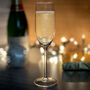 Personalised 'Let It Snow' Prosecco Glass, thumbnail 3 of 3
