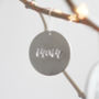Personalised Christmas Tree Ornaments Pack Of Four, thumbnail 2 of 4