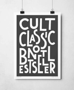Cult Classic Not Bestseller Print, 8 of 8