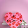 Cherry Happy Face Heart Shape Decorative Clock, thumbnail 3 of 7