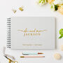 Personalised Stylish Wedding Guest Book, thumbnail 2 of 11