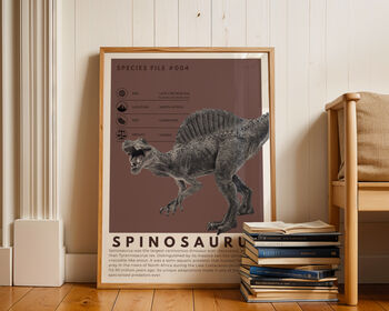Spinosaurus | Dinosaur Art Print, 8 of 8