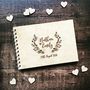 Laurel Floral Woodland Wedding Guestbook, thumbnail 1 of 6