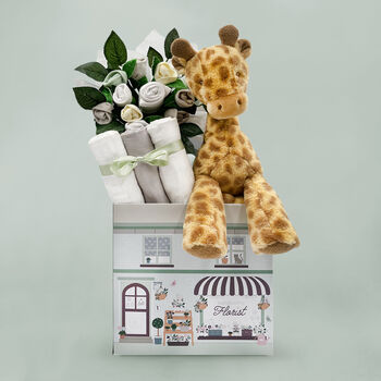 Georgie Giraffe Welcome Hamper, Blue, 3 of 7