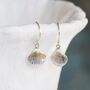 Sterling Silver Shell Earrings, thumbnail 1 of 4