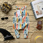 Surf Boards Organic Romper, thumbnail 1 of 2