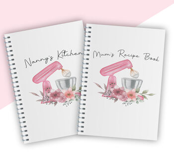 Personalised Apron And Recipe Book Set, 4 of 5