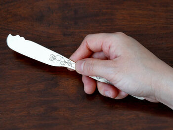 Hallmarked Solid Sterling Silver Butter Knife, 2 of 6