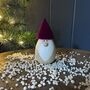 Wooden Santa In Red Hat, thumbnail 1 of 2