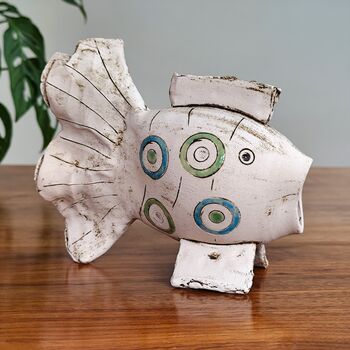 Fish Pottery Handmade Ornament, 8 of 12