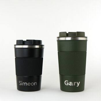 Personalised Insulated Tea/Coffee Travel Mug 510/380ml, 4 of 11