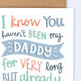 Personalised First Father's Day Card For New Dad, thumbnail 3 of 4