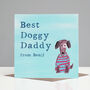 Personalised 'From The Dog' Father's Day Card, thumbnail 2 of 2