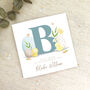 Personalised Blue Easter Chicks Card, thumbnail 1 of 4
