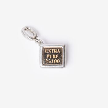 Pure Soap Charm Clip On Silver Pendant, 4 of 7