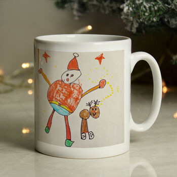 Mothers Day Coffee Mug Personalised With Your Child Drawing, 9 of 10