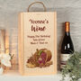 White Or Red Double Wine Bottle Box And Glass Gift Set, thumbnail 2 of 6