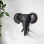 Cast Iron Elephant Head Hook, thumbnail 1 of 3