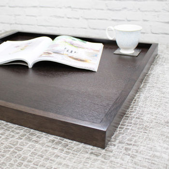 Large Luxury Wooden Tray, 7 of 9