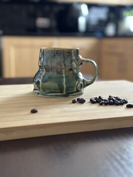 Handmade Sculptural Porcelain Cup, 2 of 5