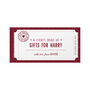 Personalised Book Of Relationship Giftable Tickets, thumbnail 9 of 11
