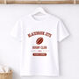 Personalised Rugby Club Coach T Shirt, thumbnail 1 of 6