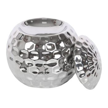 Silver Disco Ball Oil Burner, 2 of 3