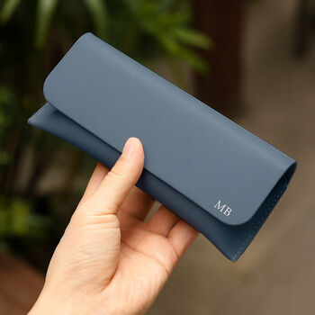 Personalised Vegan Leather Sunglasses Case, 5 of 8