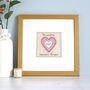 Personalised Wedding Anniversary Framed Picture Gift, thumbnail 2 of 12